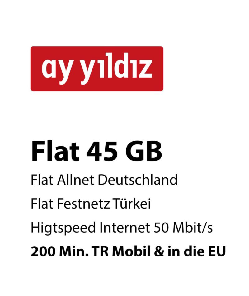 Ay Yildiz Allnet Flat Buchen Prepaid Ay Yildiz Allnet Max - HECTECH GmbH