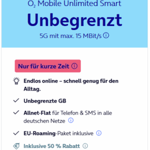 O2 Mobile Unlimited Smart