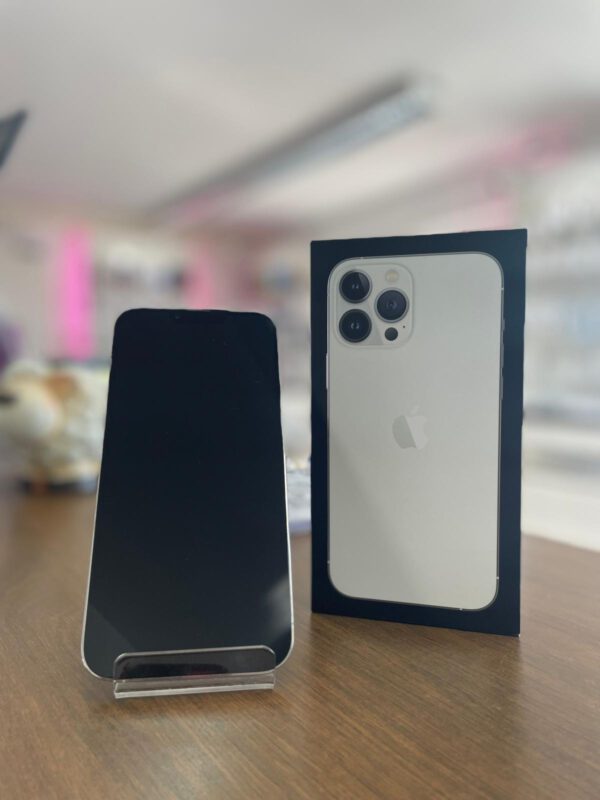 APPLE iPhone 13 Pro Max 5G 128 GB Titan Schwarz Dual SIM