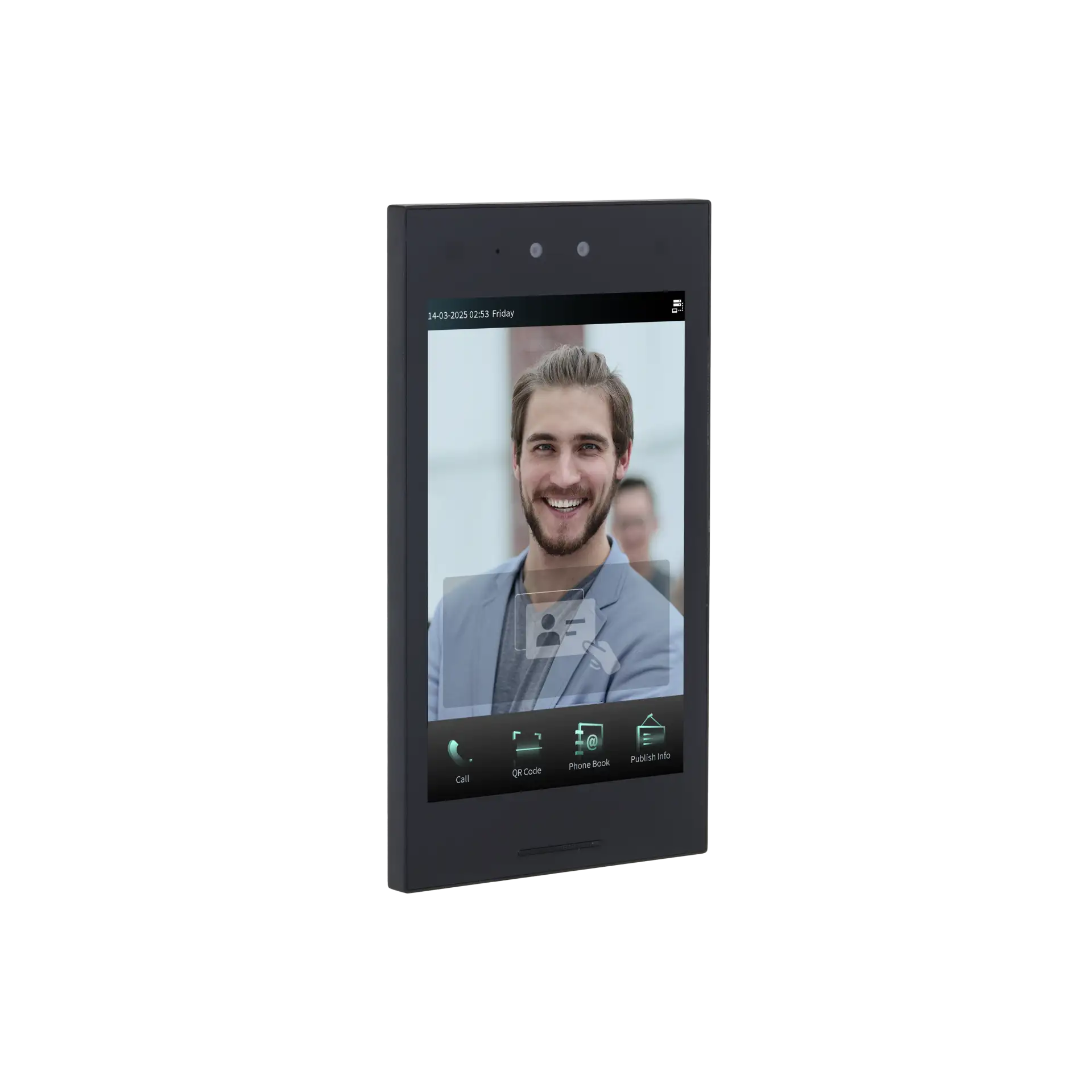 IP-Türstation mit Gesichtserkennung für Mehrparteienhäuser – Bild 2