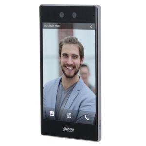 Dahua Wlan-IP-Zutrittsmodul mit Gesichtserkennung und Kartenleser, 8" LCD, 2 MP, IP65, schwarz