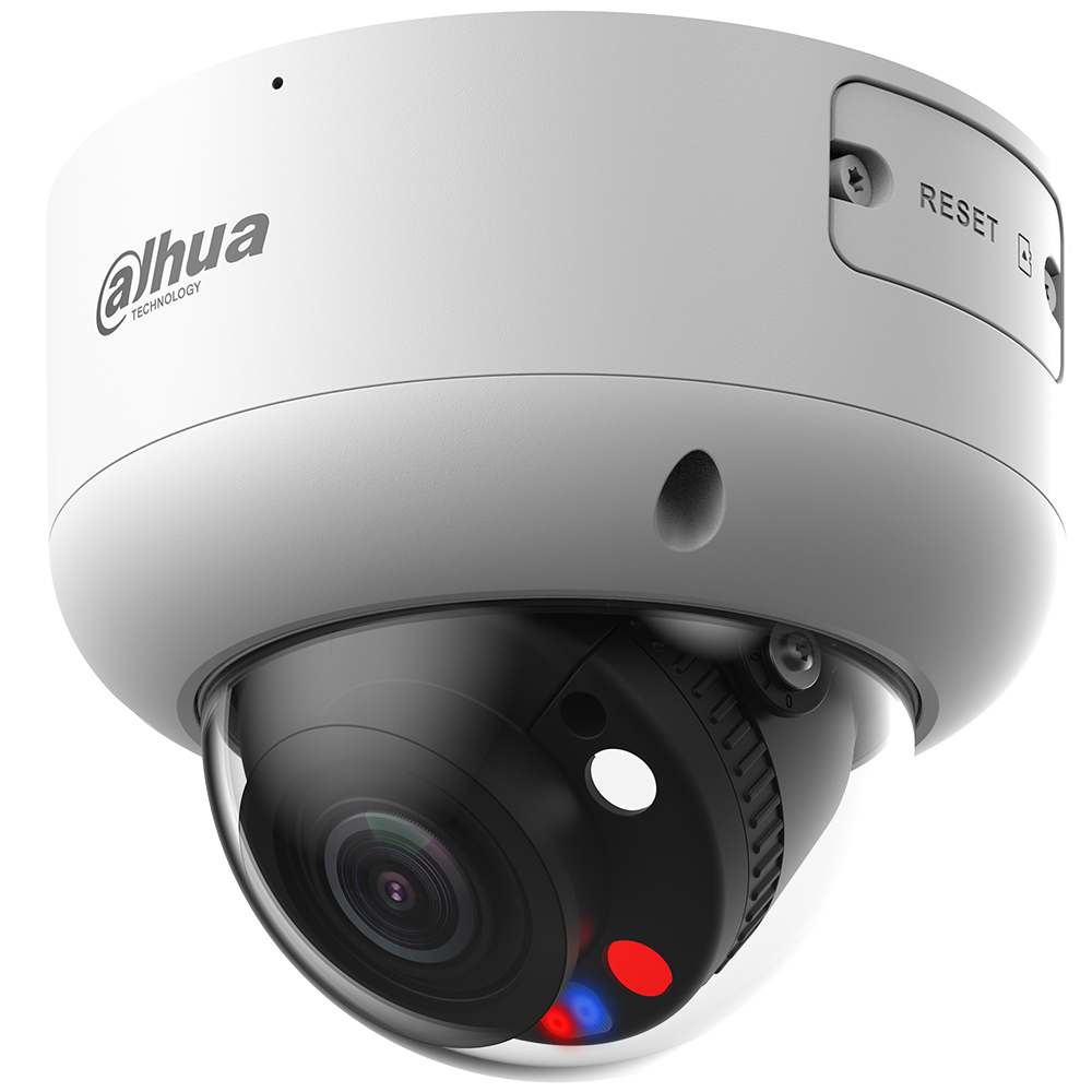 IP-Dome-Kamera, 4 MP, 2,7 - 13,5 mm, IR 50 m, IP67, IK10, weiß
