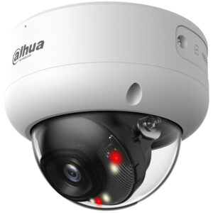 IP-Dome-Kamera, 8 MP, 3,6 mm, IR 30 m, IP67, IK10, weiß