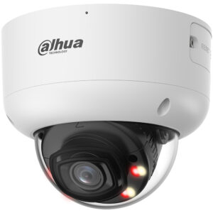 IP-Dome-Kamera, 4 MP, 2,8 mm, IR 60 m, IP67, IK10, weiß