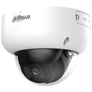 IP-Dome-Kamera, 8 MP, 2,8 mm, IR 50 m, IP67, weiß