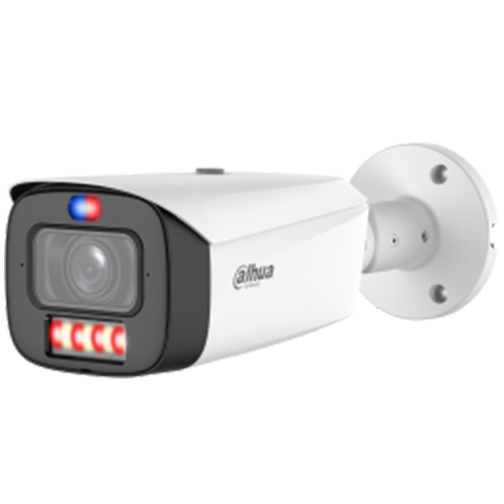 IP-Bullet-Kamera, TiOC Pro, WizSense, 4 MP, 2,7-13.5mm, IR60 m, IP67, weiß