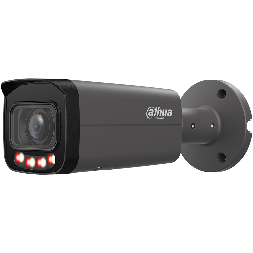 IP-Bullet-Kamera, 8 MP, 2,8 mm, IR 80 m, IP67, IK10, schwarz