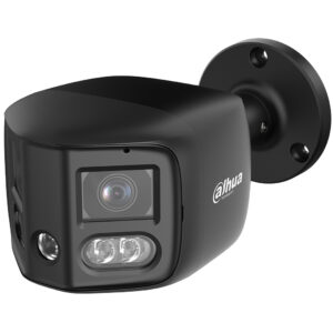 IP-Dual-Lens-Bullet-Kamera, 2 x 6 MP, TiOC, Splicing, 2,8 mm, IR 30 m, IP67, schwarz