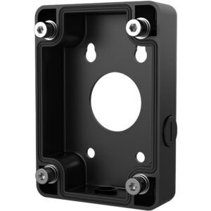 Montagebox, Metall, schwarz