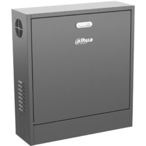 Gehäuse, Metall, schwarz, Wand, versperrbar mit 2 Zylinder