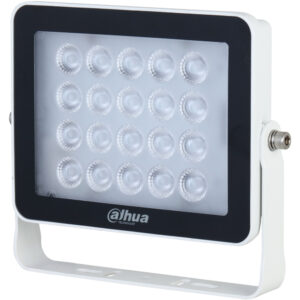 IR-LED-Scheinwerfer, 15 - 50 m, IP66, IK10, weiß