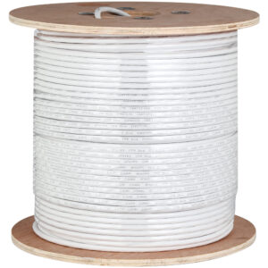 CAT7-S/FTP-Kabel 305 m, PoE, weiß
