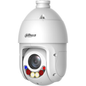 IP-PTZ-Dome-Kamera, 4 MP, 5 - 125 mm, IR 100 m, IP67, weiß