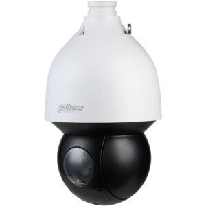 IP-PTZ-Dome-Kamera, 4 MP, 5 - 125 mm, IR 150 m, IP67, IK10, weiß