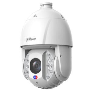IP-PTZ-Dome-Kamera, 4 MP, 5 - 125 mm, IR 250 m, IP67, IK10, weiß