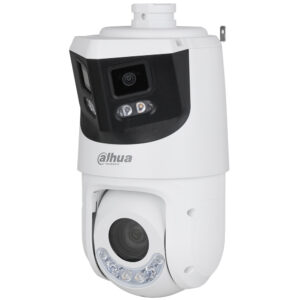 IP-Panorama-PTZ-Dome-Kamera, 8/4 MP, 2,8/5 -125 mm, IR 100 m, Anti-Korrosion, IP66, weiß