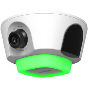 IP-Parkplatz-Kamera, 4 MP, 3,6 mm, mit Indikator, IP54, weiß