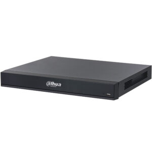 IP-Rekorder, 16 Kanäle IP, 16 Kanäle PoE, 2x SATA à 20TB, 1U, schwarz