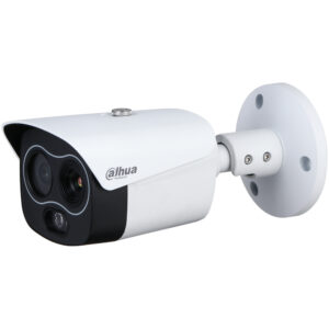 IP-Thermal-Bullet-Kamera, 4 MP, 10/12 mm, IR 30 m, IP67, weiß