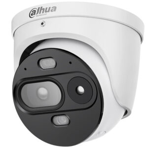 IP-Thermal-Eyeball-Kamera, 4 MP, 2,6/2,8 mm, IR 30 m, IP67, Anti-Korrosion, weiß