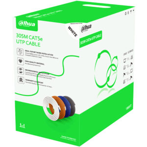 CAT5e UTP Kabel, 305m, Kupfergehalt 22 - 31%, weiß