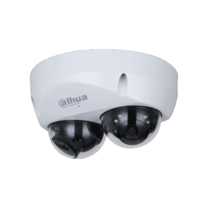 IP-Mini-Dome-Kamera, 2x4MP, 2,8mm, IR 30m
