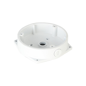 Montagebox für Fisheye-Kameras, ALU, weiß, IP66