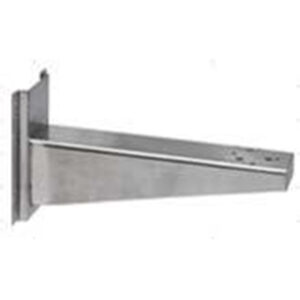 Wandhalterung, rostfreier Stahl, silber