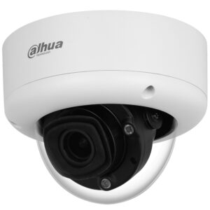 IP-Dome-Kamera, 8MP, 2,7 - 12 mm, IR 40 m, IP67, IK10, weiß