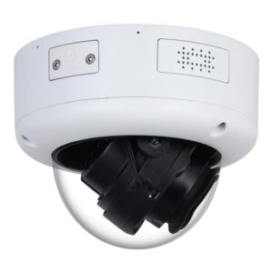 IP-Dome-Kamera, 8MP, 2,7 - 12mm, IR 40m, IP67, IK10, weiß