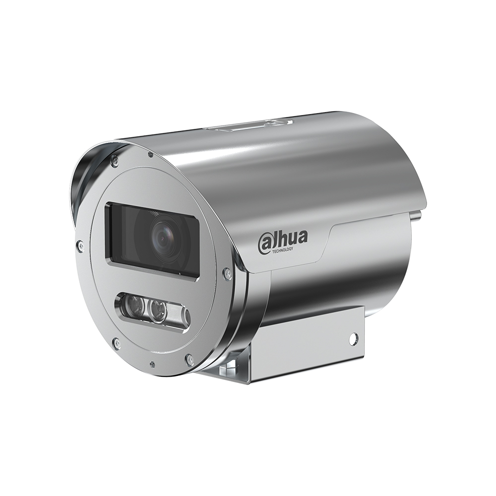 IP-Bullet-Spezial-Kamera, 4 MP, 2,7 - 13,5 mm, IR 50 m, IP68, silber, explosionsgeschützt