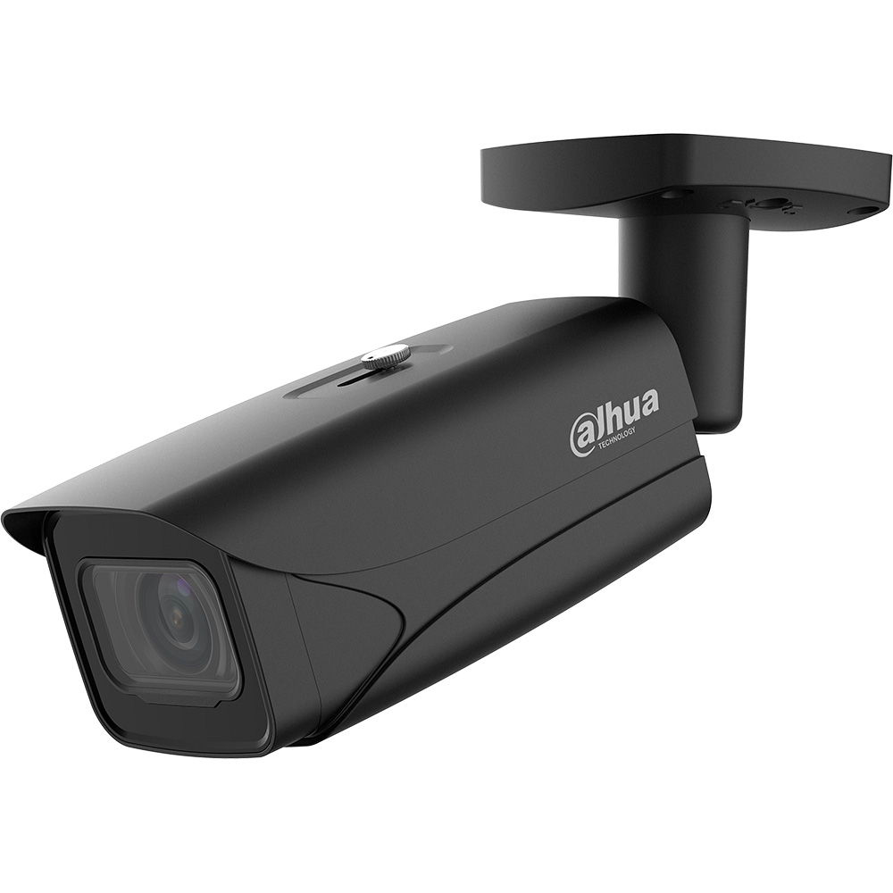 IP-Bullet-Kamera, 8 MP, 2,7 - 12 mm, IR 60 m, IP67, IK10, schwarz