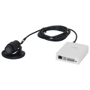 IP-Gerät und 2 MP Pinhole-Linse-Set, 2,8 mm, IP67, schwarz, versteckt