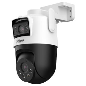 IP-WLAN-PT-Dome-Kamera, 2 x 5MP, 2,8/6 mm, IR 30/50 m, IP66, weiß