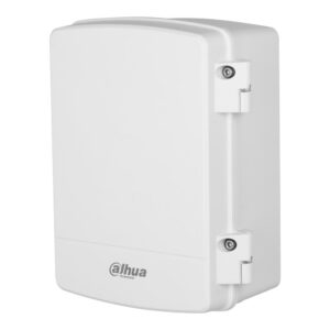 Wasserdichte Power-Box, ALU, weiß, Eck, Mast, Wand, IP66