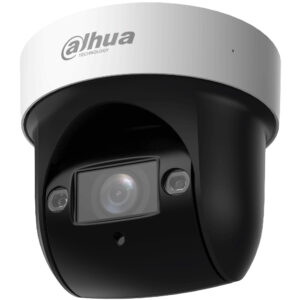 IP-Mini-PTZ-Dome-Kamera, 2MP, 2,8-12mm, IR 50m, weiß