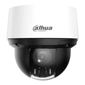 IP-PTZ-Dome-Kamera, 4MP, 5 - 125mm Vario, IR 100m, IP66, PoE+, weiß