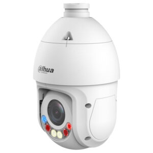 IP-PTZ-Dome-Kamera, 4 MP, 5 - 125 mm, IR 100 m, IP66, weiß