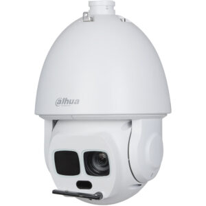 IP-PTZ-Dome-Kamera, 4MP, 3,95-177,7mm, IR 300m, IP67, weiß