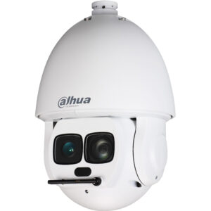 IP-PTZ-Dome-Kamera, 4MP, 3,95-177,7mm, IP67, weiß