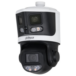 IP-PTZ-Dome-Kamera, 8/4MP, 2,8/4-40mm, IR 30/70m, IP66, weiß