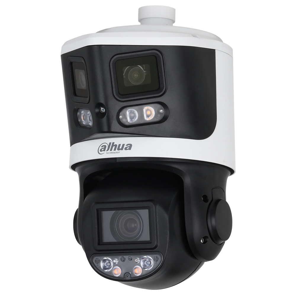 IP-PTZ-Dome-Kamera, 8/4MP, 2,8/4-40mm, IR 30/70m, IP66, weiß