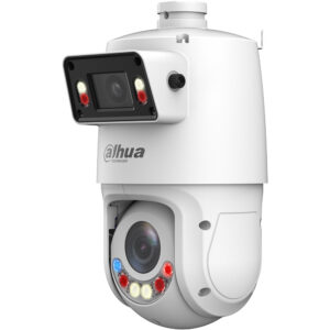 IP-PTZ-Dome-Kamera, 4/4 MP, 4/5 - 125 mm, IR 100 m, IP66, weiß