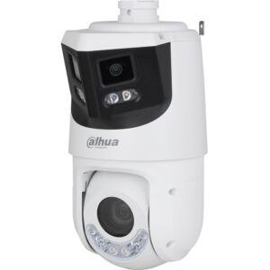 IP-PTZ-Dome-Kamera, 8/4MP, 2,8/5 -125 mm, IR 100m, IP66, weiß