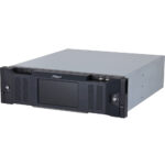 Video-Server, 256 Kanäle IP, 16x SATA à 20 TB, 3U, schwarz