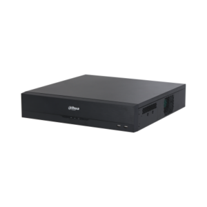 IP-PoE-Rekorder, 16 Kanäle, 16 Kanäle IP, PoE, 8x SATA à 16 TB, 2U, schwarz