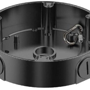 Montagebox, Aluminium, schwarz, wasserfest