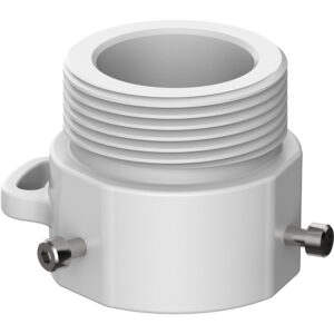 Montageadapter, Alu, weiß