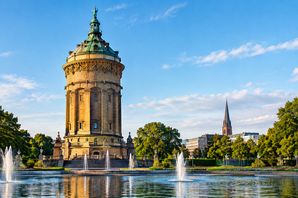 Wasserturm Mannheim – Einsatzgebiet der HECTECH GmbH